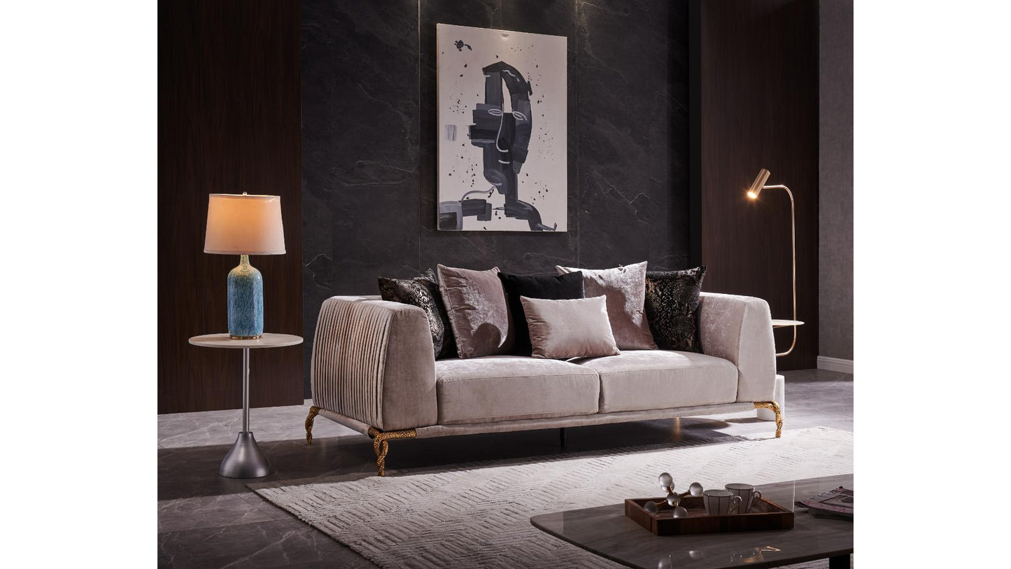Majesty 3-Piece Luxury Sofa Set