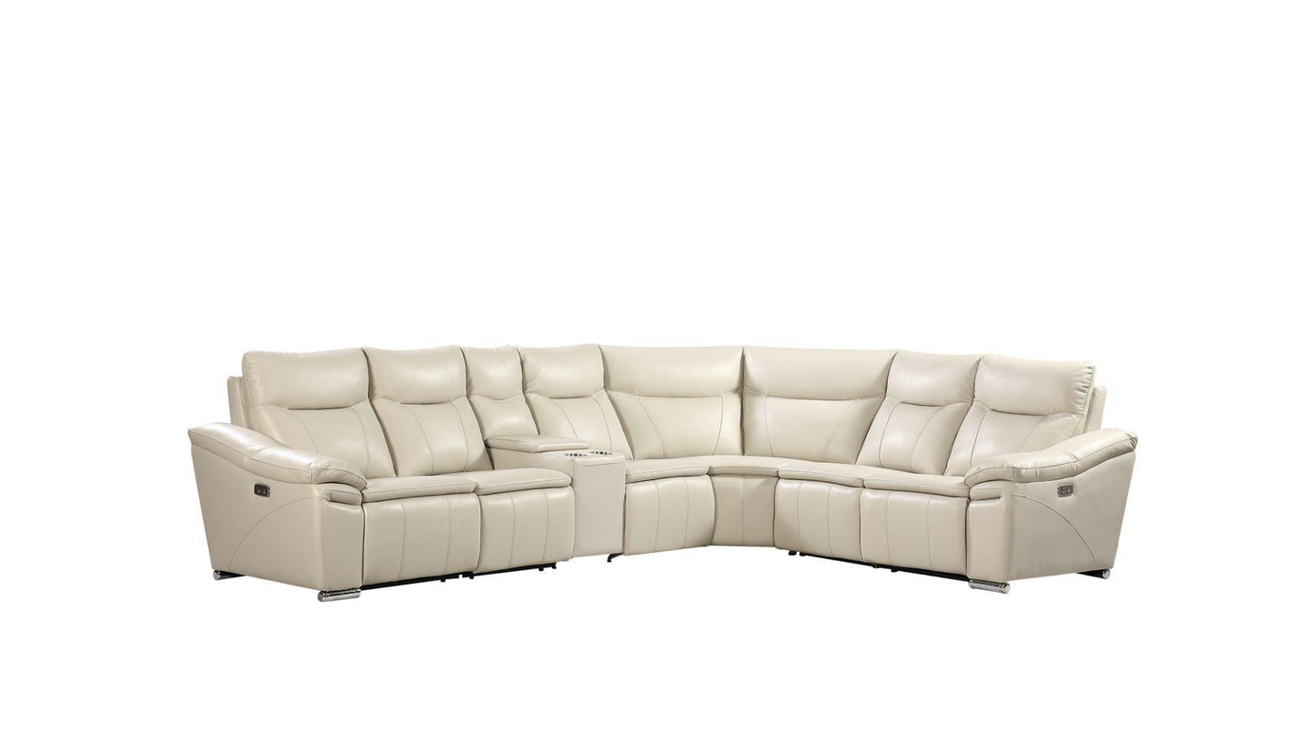 Eliana Luxury Leather Recliner Sectional
