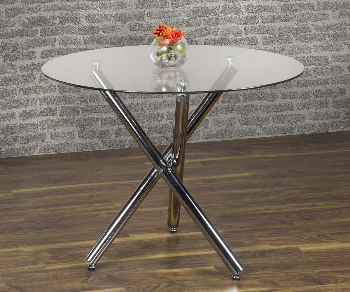 Weston Round Dining Set (Table + 4 Chairs)