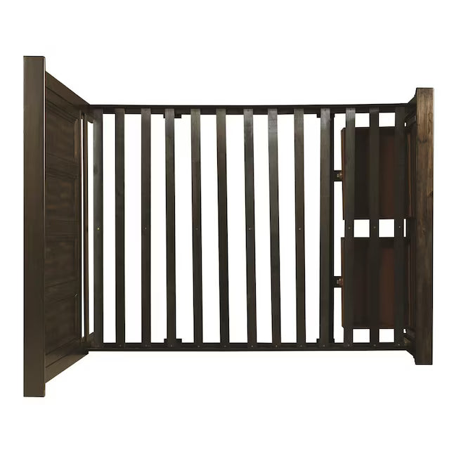 Smoky Brown Platform Storage Bedroom Set