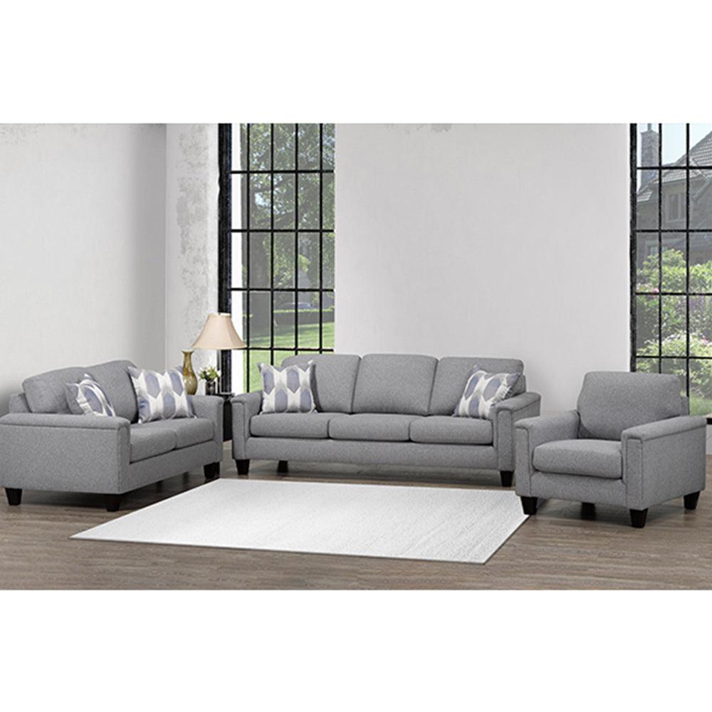 Durant Grey - Fabric Accent Chair