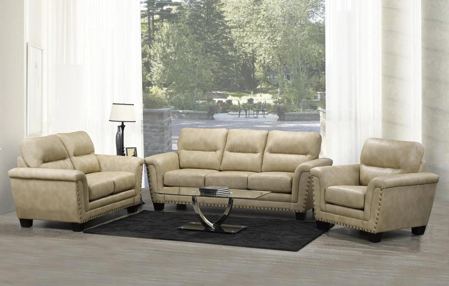 4415 - 2 Pcs Sofa Set