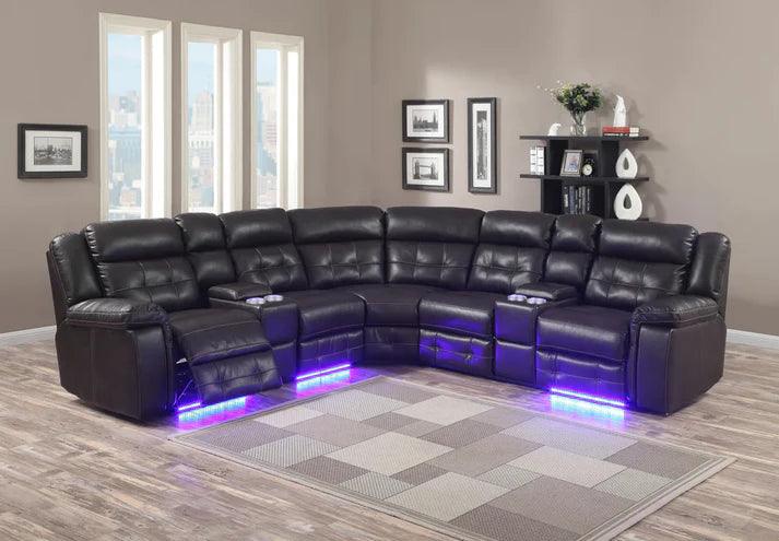 Brampton Power Sectional Sofa