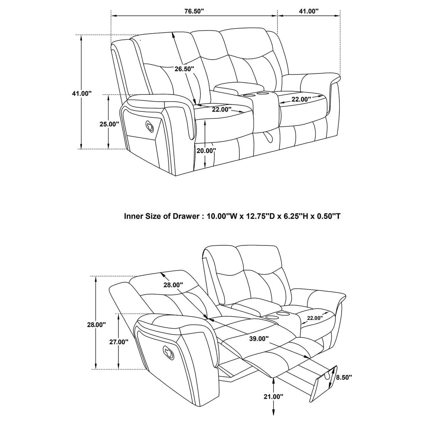 Motion Recliner Sofa Collection