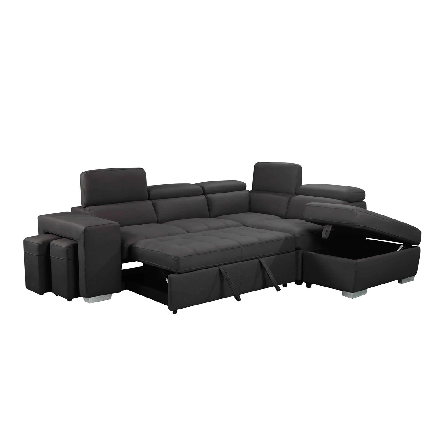 Positano Microfiber Sectional Sofa