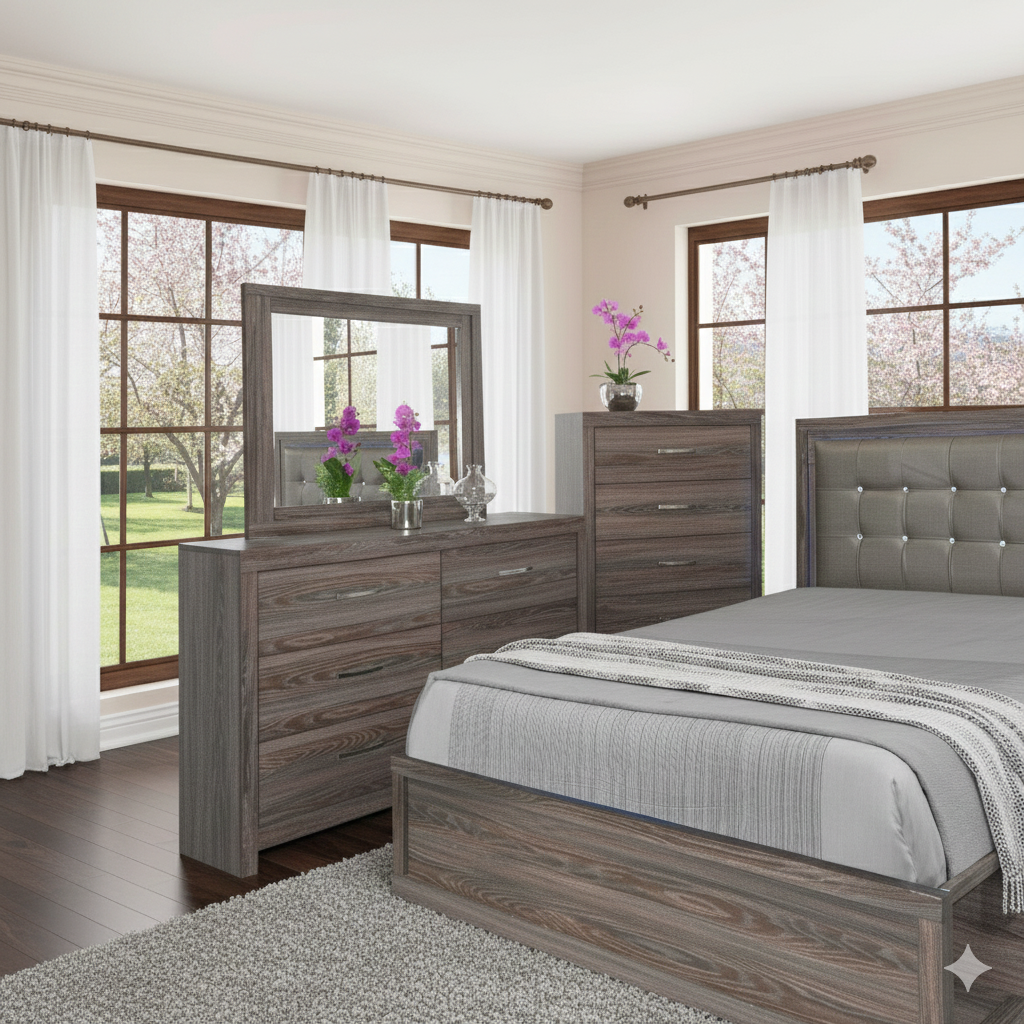 Canadian Made Bedroom Set – Steamboat Espresso