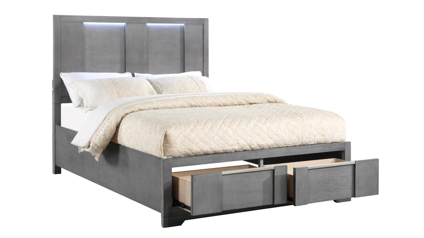 Kylie Wooden Bed