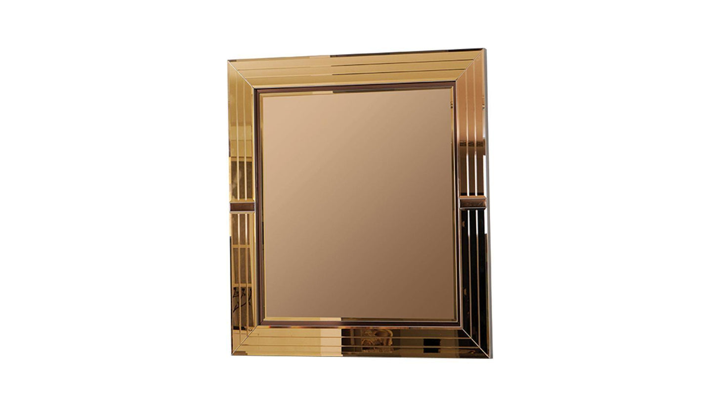 Lorenzo Grey & Gold - Bedroom Set