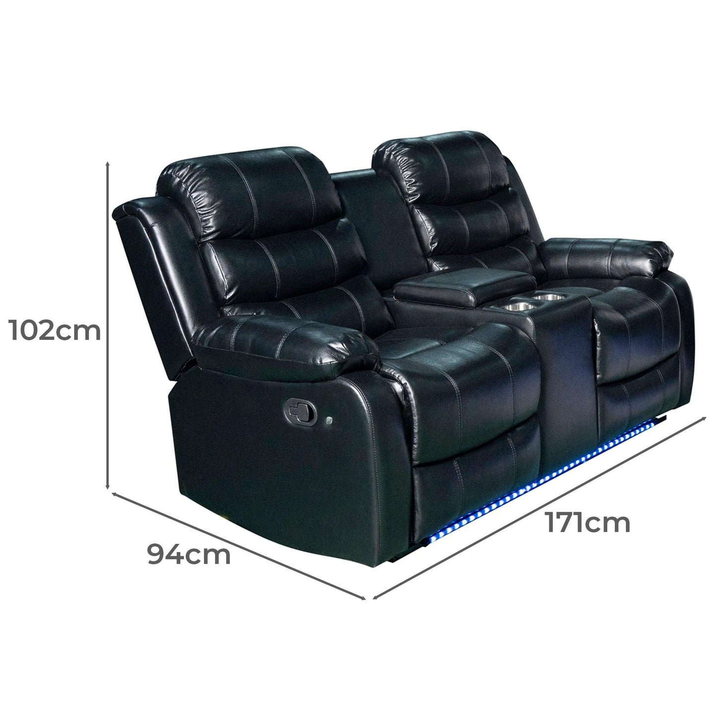 Paco - Manual Reclining Sofa Set