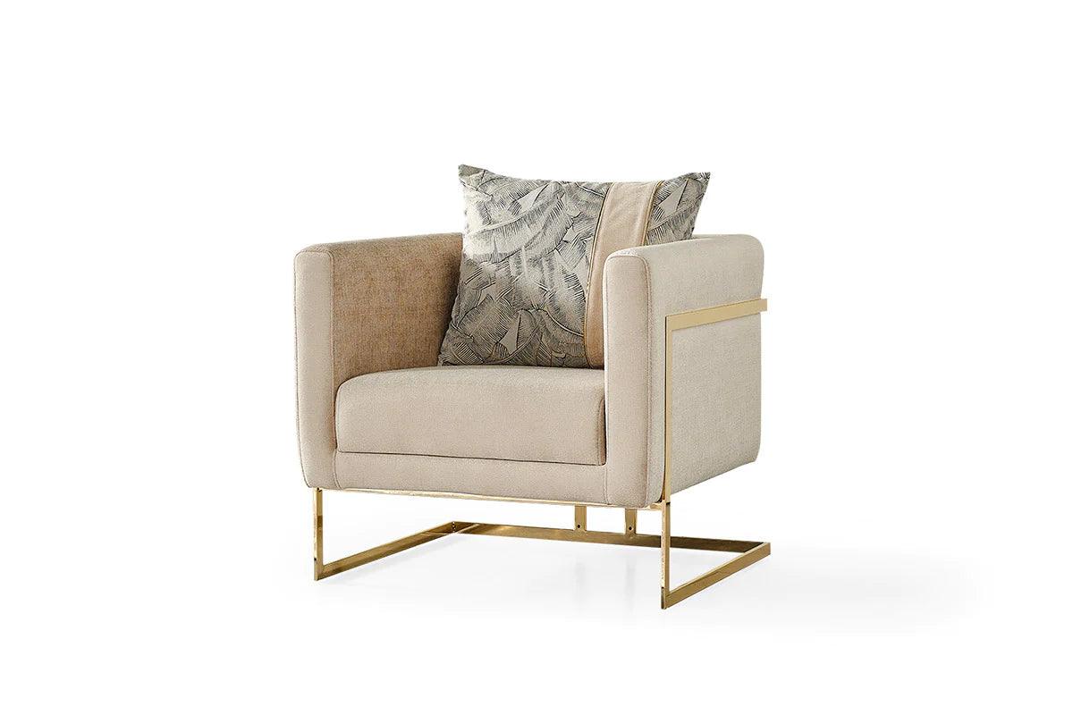 Medusa Velvet Luxury Sofa Set