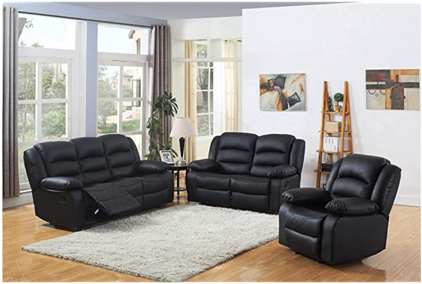 Paco Manual Recliner Sofa Set
