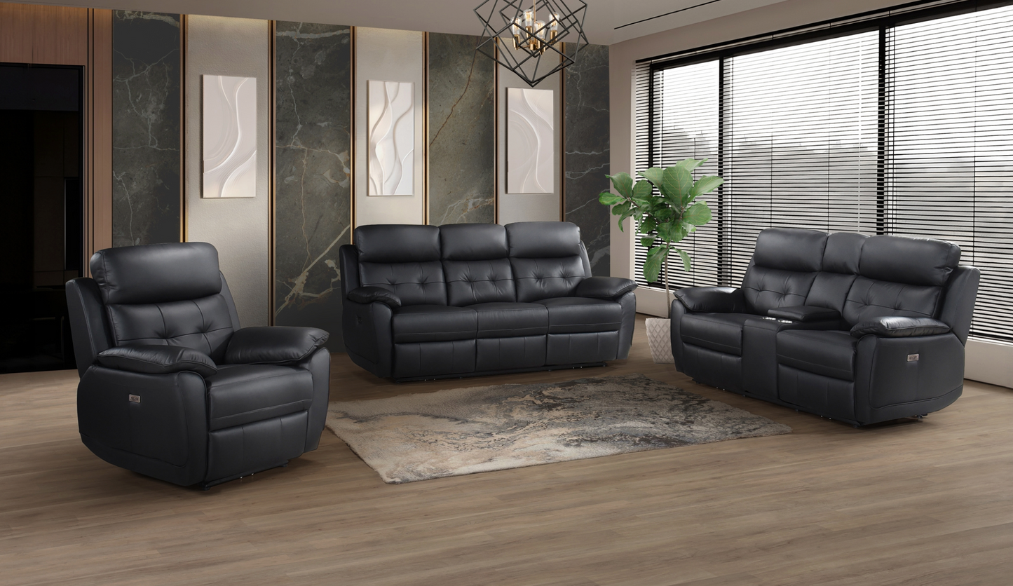 Oliver Power Recliner – Premium Leather Comfort, Modern Design