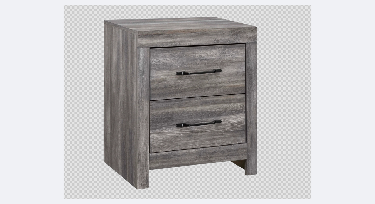 Canadian-Made Bedroom Set – Suede Grey & Black