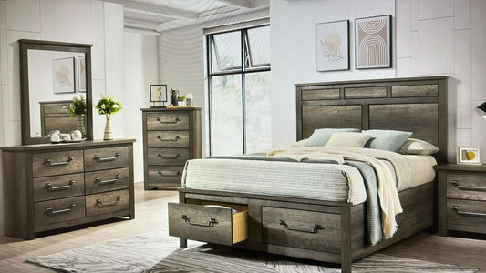 Vegan Solid Wood Bedroom Set