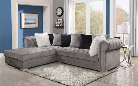Tufted Sectional Sofa