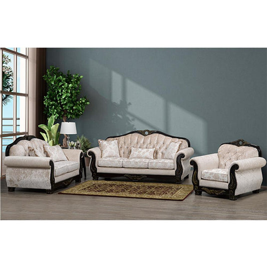 Luxurious Pearl Living Room Set - 2950