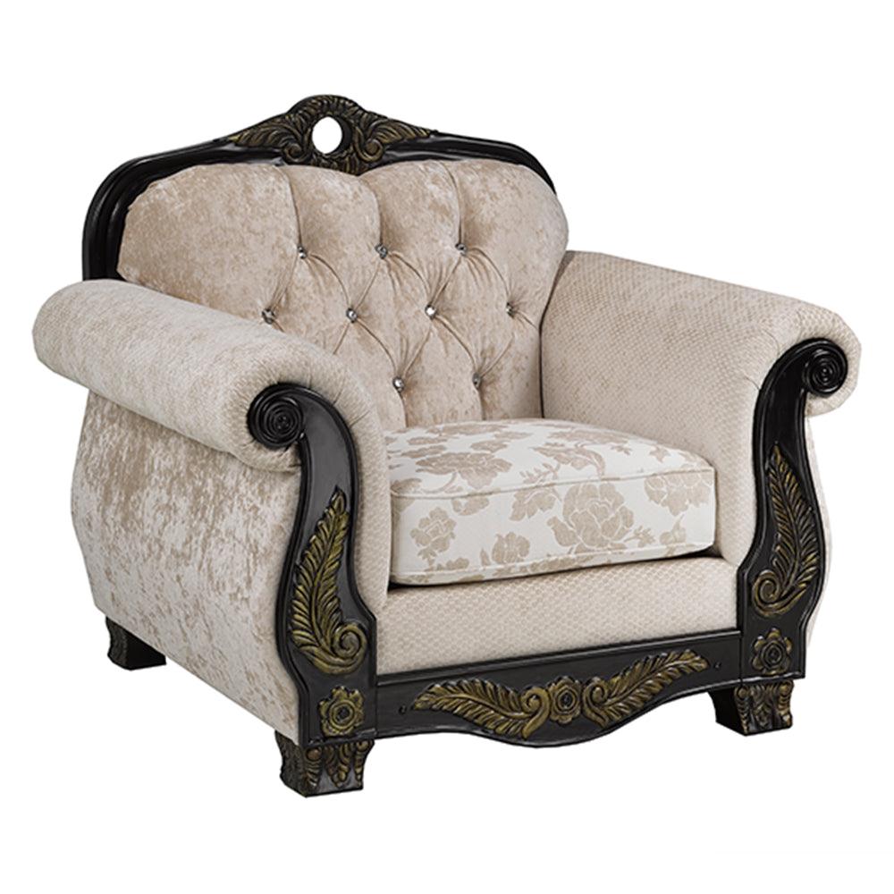 Luxurious Pearl Living Room Set - 2950