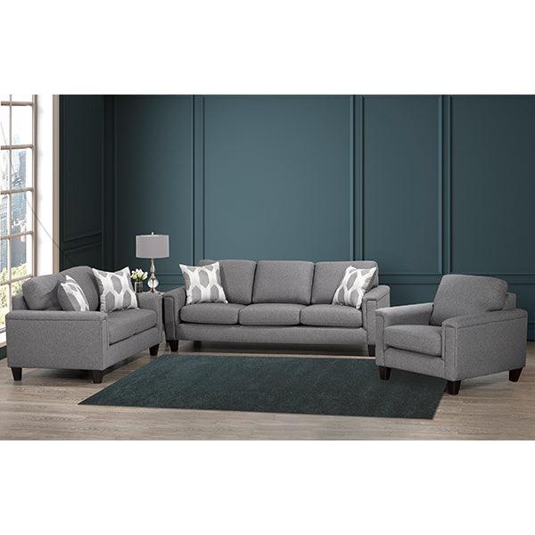 Durant Grey - Fabric Loveseat