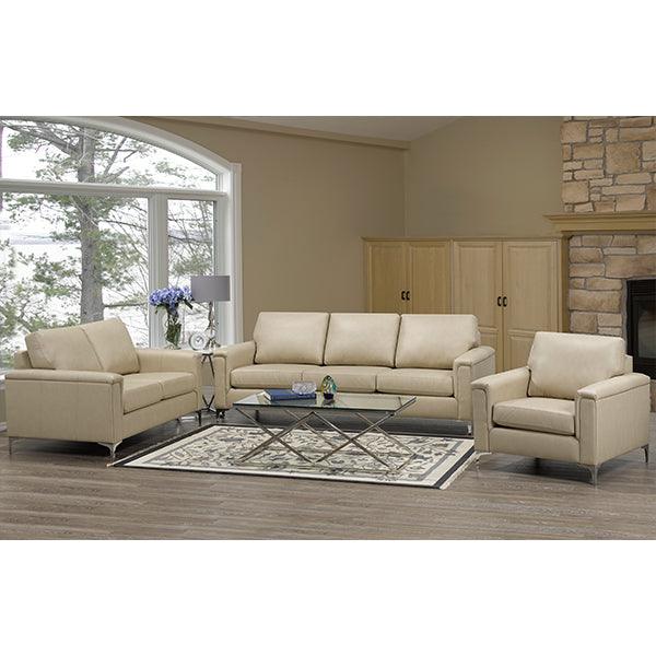 Durant Genuine Leather 3-Piece Sofa Set