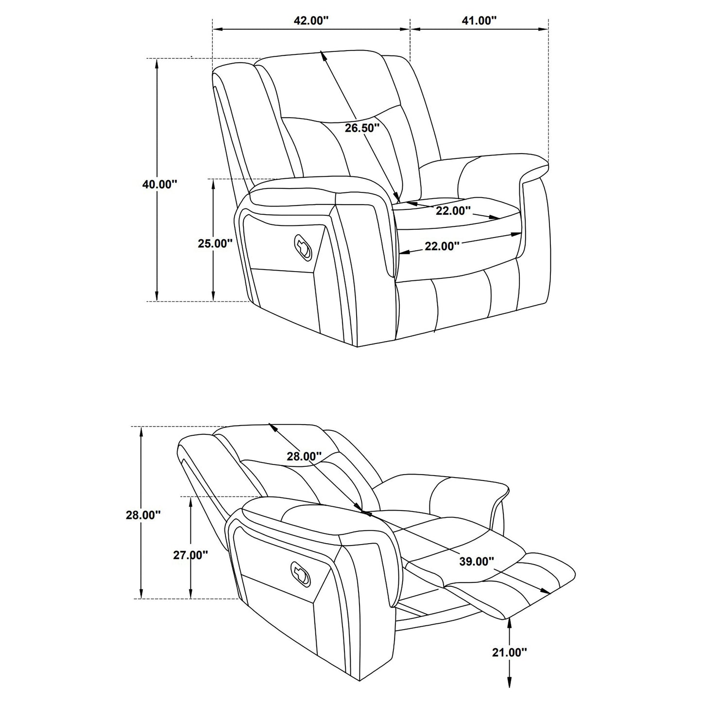 Motion Recliner Sofa Collection