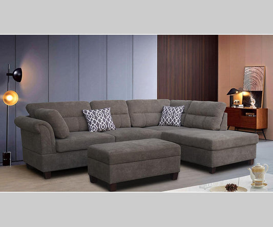 Anchor Sectional Sofa + ottoman