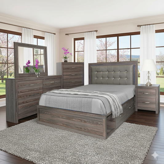 Canadian Made Bedroom Set – Steamboat Espresso