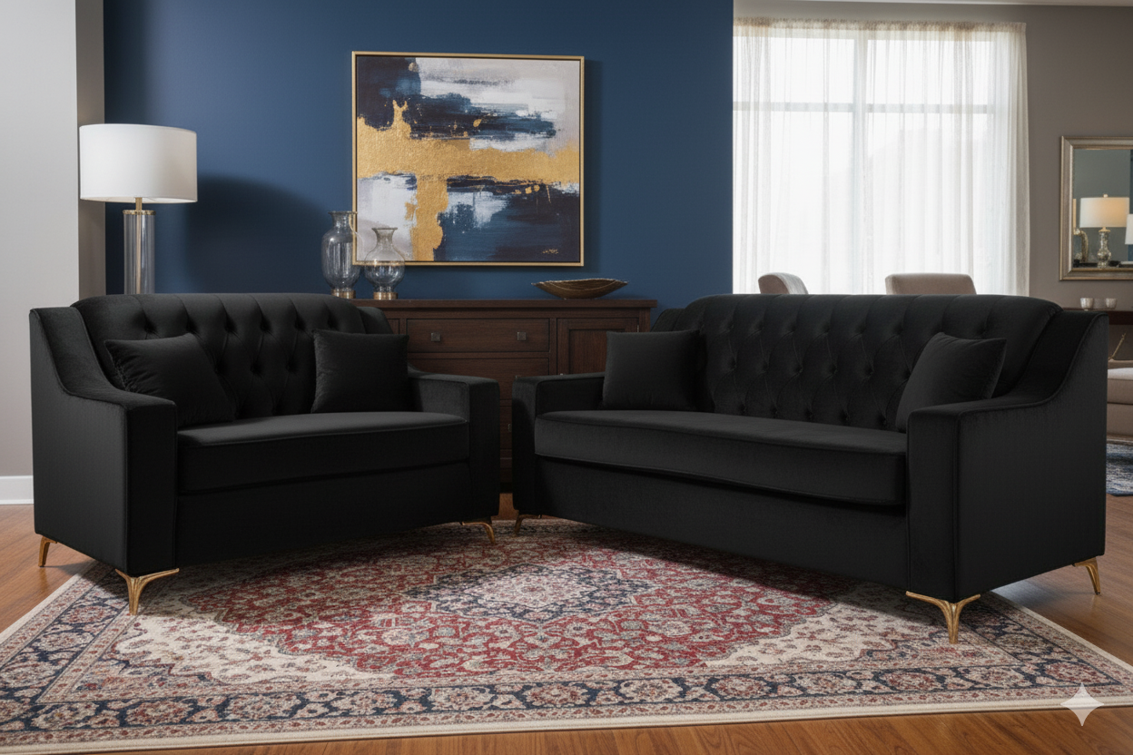 2 Piece Sofa Set for Living Room - 1650