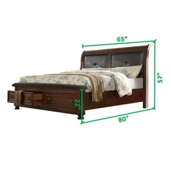 Austin - Solid Wood Bedroom Set