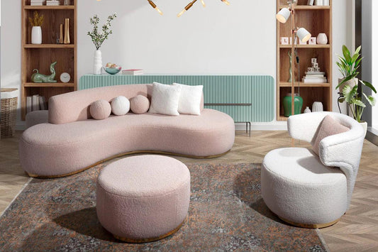 Rosa Custom Made Sectional Sofa Set