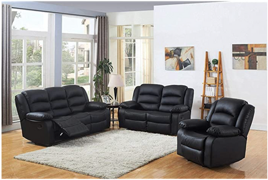 Paco Manual Recliner Sofa Set
