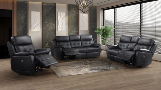 Oliver Power Recliner – Premium Leather Comfort, Modern Design