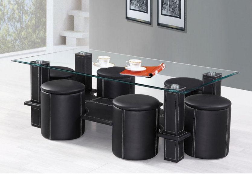 Coffee Table with Stools - IF-2056